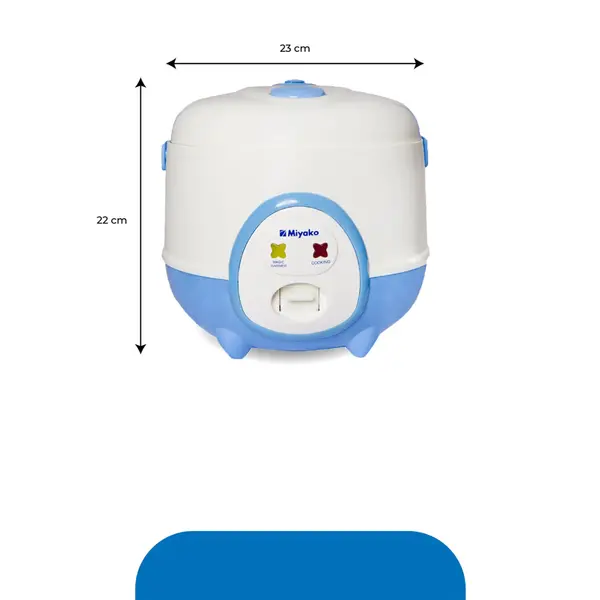 Miyako MCM - 606 1.6 Liter Magic Warmer Plus Rice Cooker – View 4